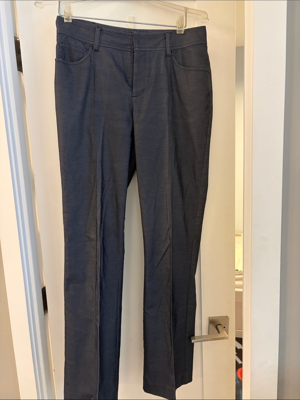 Reaction Kenneth Cole Women’s Dark Navy Straight Dress Pants